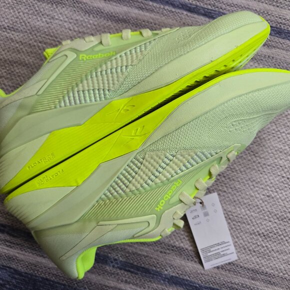 Reebok Nano x4 Astro Lime/Volt Gym Sport Workout Cushioned Cross Fit Trainer 9.5 - Picture 4 of 16